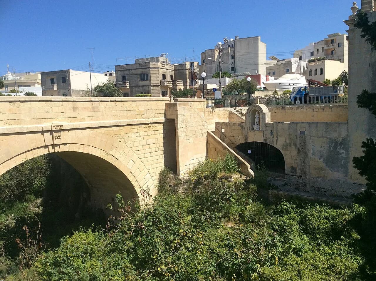 Mosta Map: Where the Rotunda and Town Centre Sit