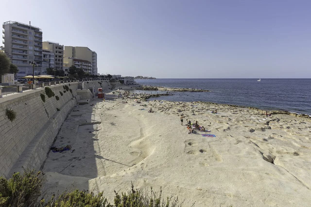 Sliema Map for Visitors: The Promenade, Ferries and Buses