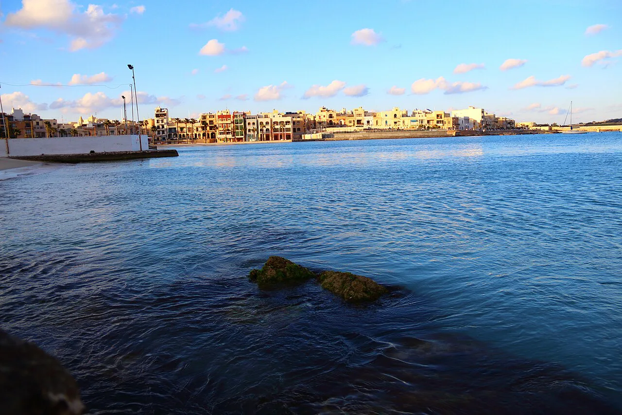 The waterfront at Marsaxlokk.