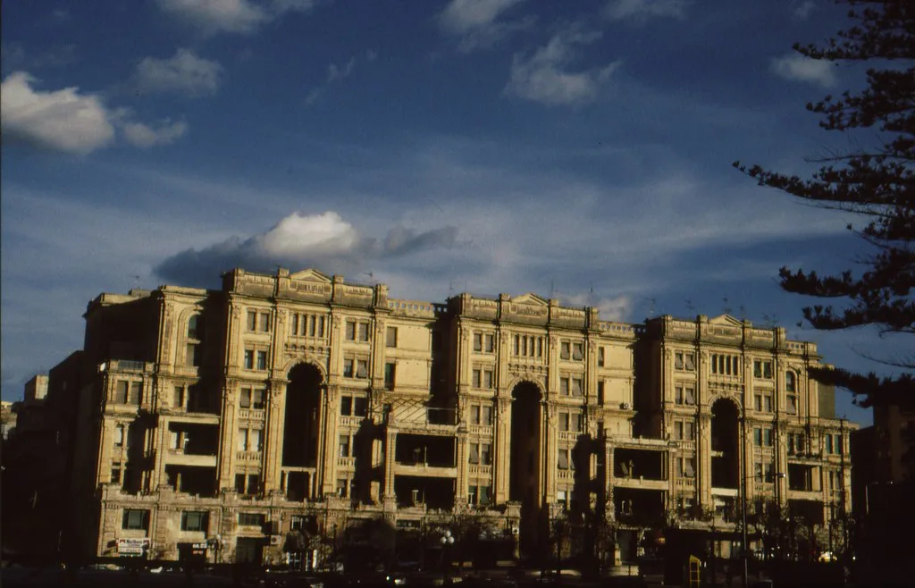 The Balluta Buildings at Balluta Bay.