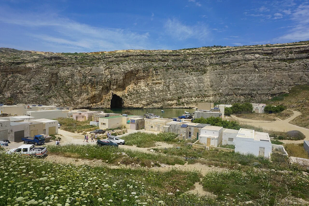 Dwejra Bay on Gozo.
