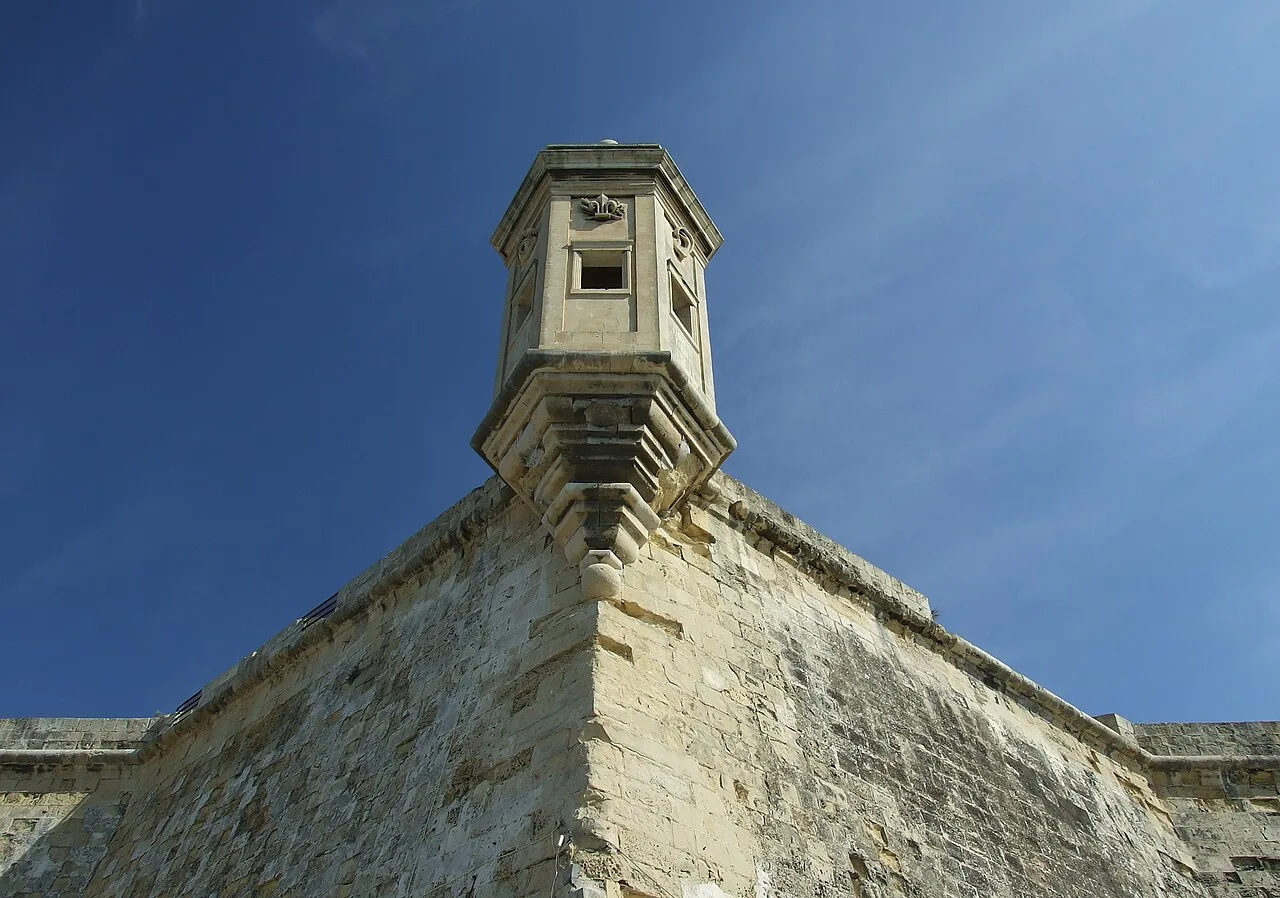 The Gardjola watchtower in Senglea.