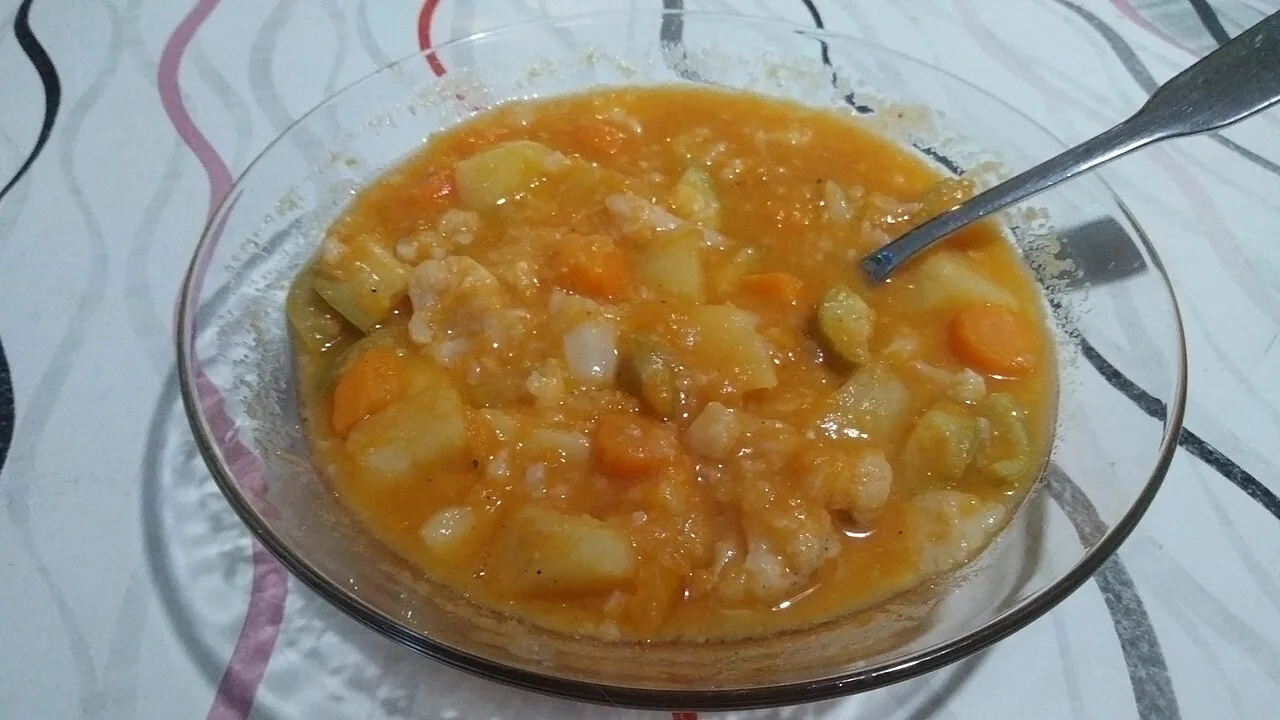 A bowl of Maltese vegetable stew.
