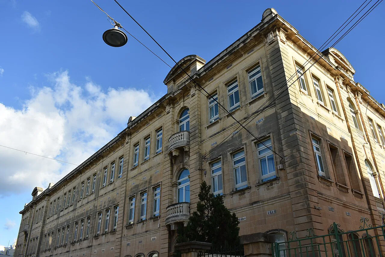 A limestone building in Marsa.