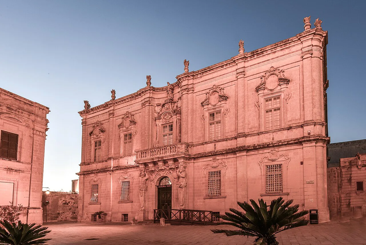 The Archbishop's Palace and Mdina Cathedral Museum in Mdina.