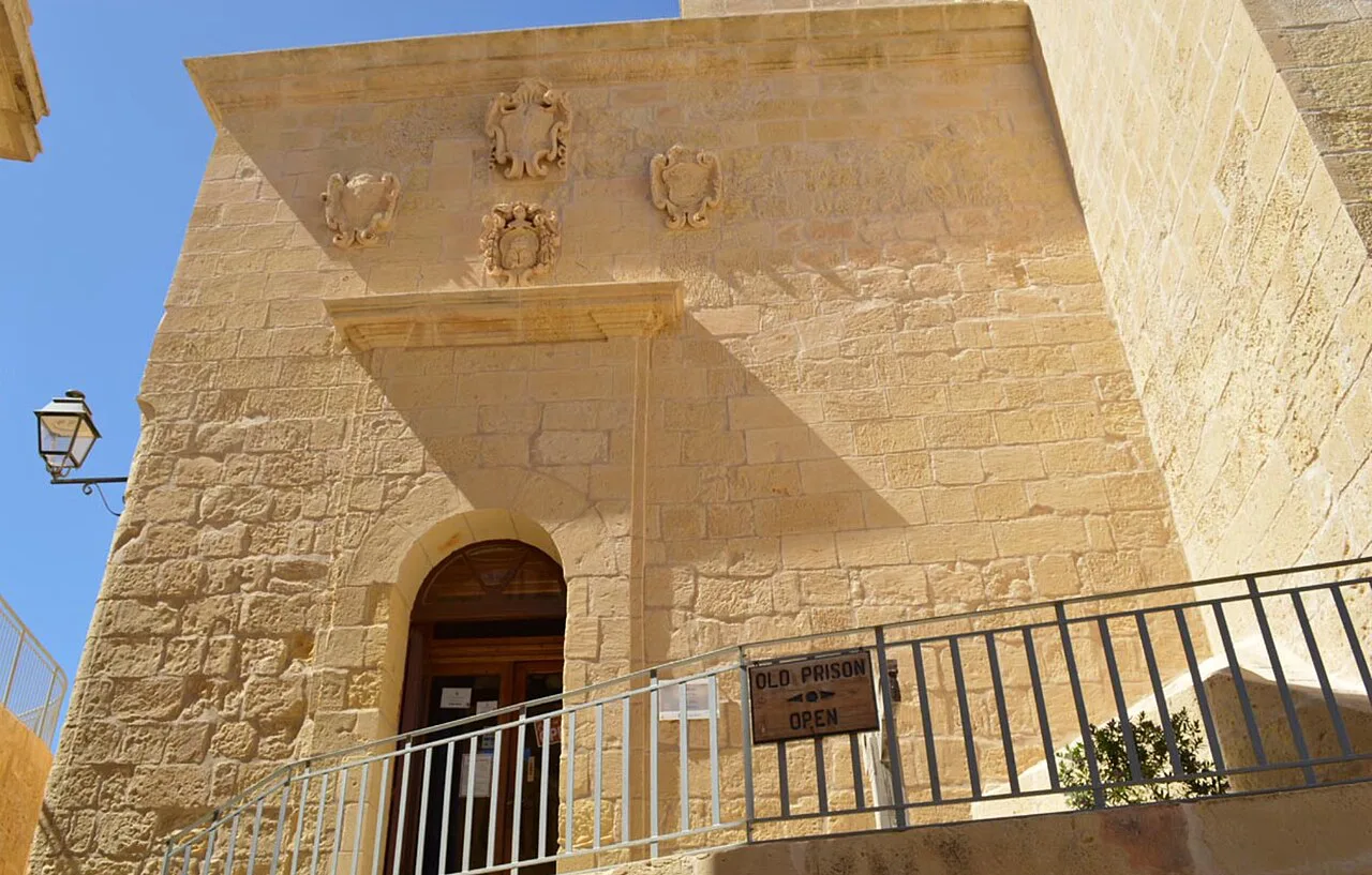 The Old Prison in the Cittadella, Victoria, Gozo.