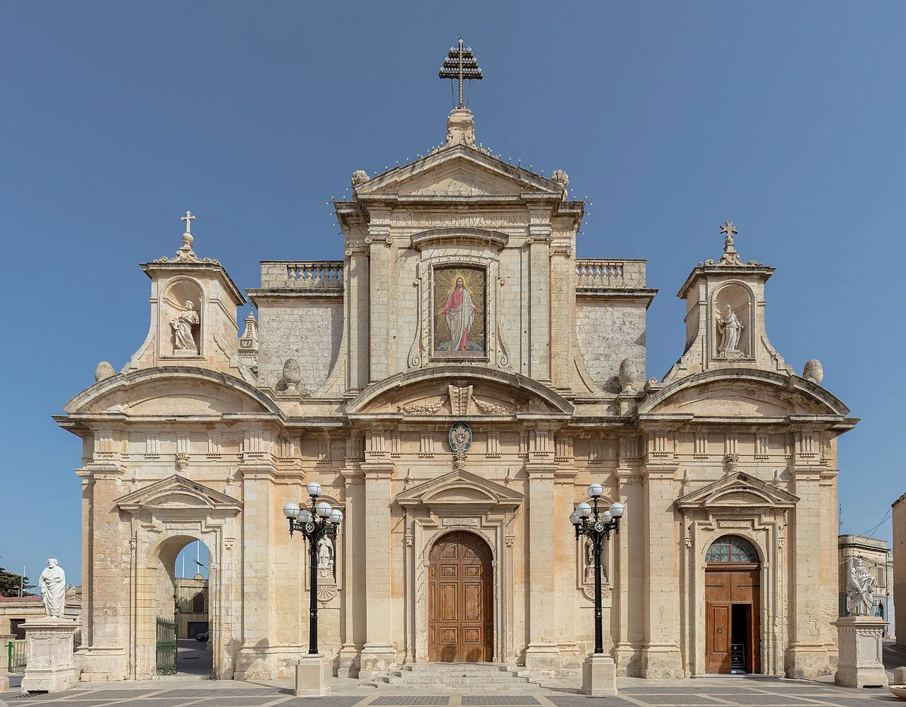 The Parish Church of St Paul in Rabat.
