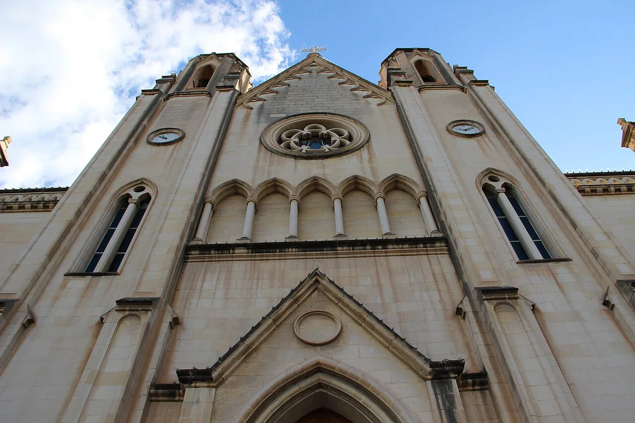 The Carmelite church in St Julian's.