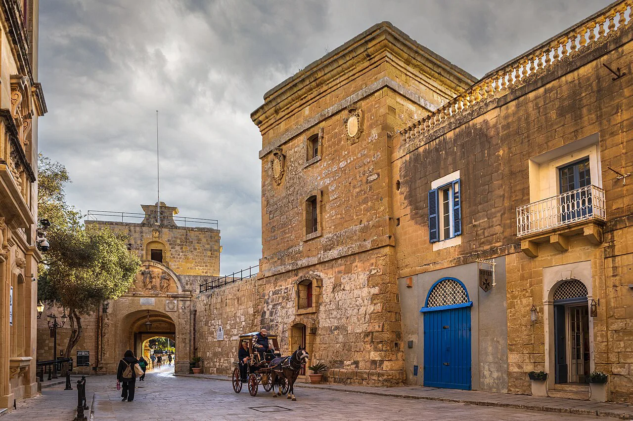 The Torre dello Standardo in Mdina.