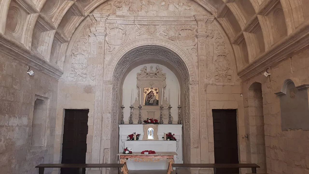 The chapel of St Anne inside Fort St Elmo in Valletta.